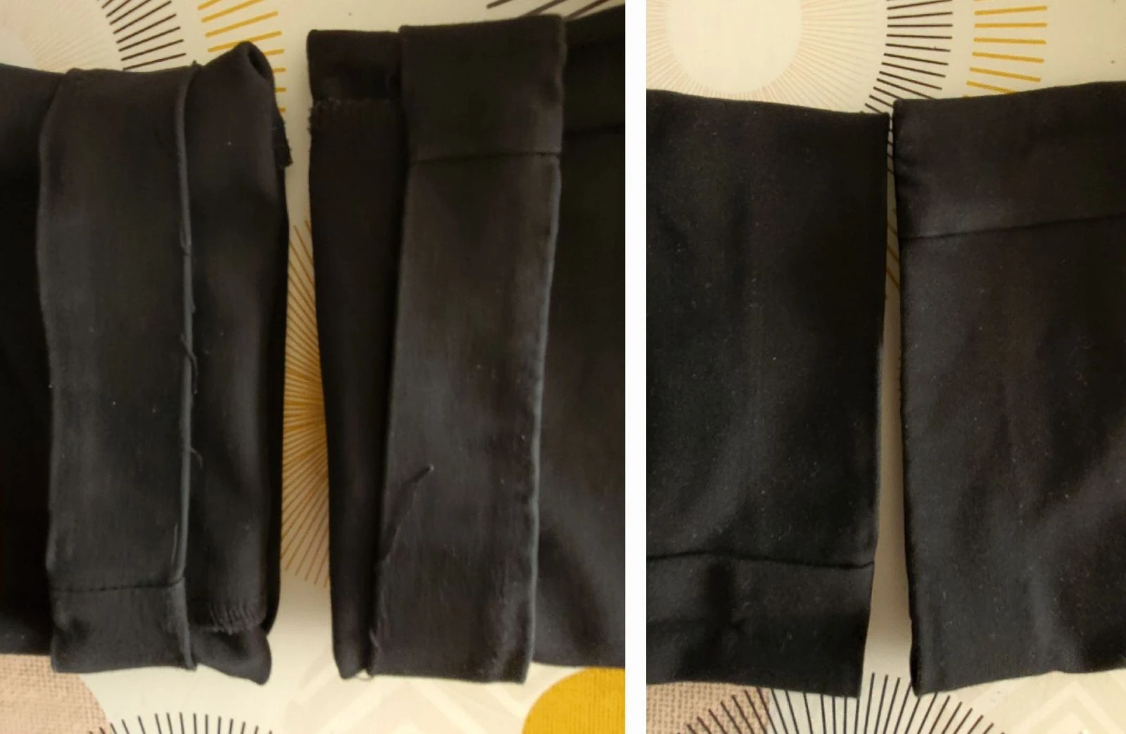 H&M Calça Preta TM/TFr38-Preta-Corte Justo e Cintura Elástica em BE – photo 17
